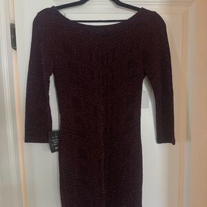Sparkly fitted dress